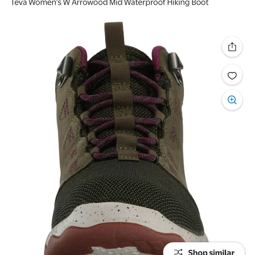 Teva Women's Olive Waterproof Winter Boots - Picture 10 of 11